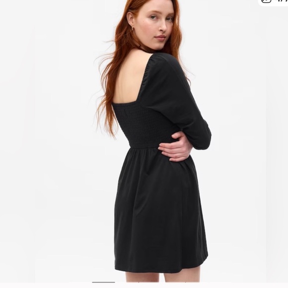 GAP Elegant Black Sleeve Dress NWT - Picture 1 of 10